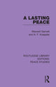 Book cover of: Lasting Peace. By: Maxwell Garnett