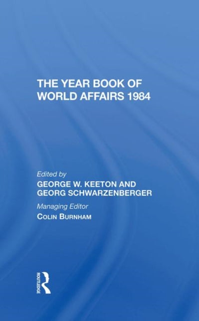 Year Book Of World Affairs 1984