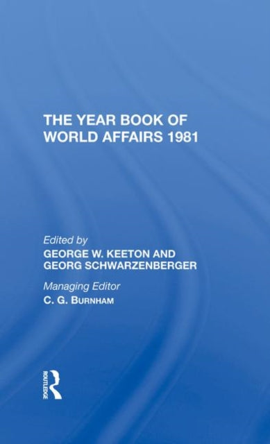 Year Book Of World Affairs, 1981