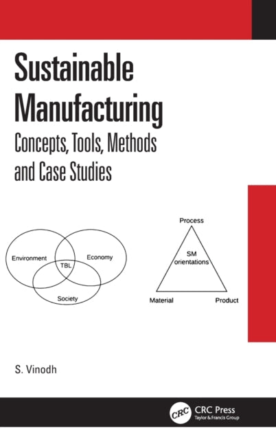Book cover of: Sustainable Manufacturing. By: S. Vinodh