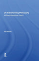 Book cover of: On Transforming Philosophy. By: Kai Nielsen