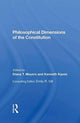 Book cover of: Philosophical Dimensions Of The Constitution. By: Diana T. Meyers