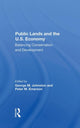 Book cover of: Public Lands And The U.s. Economy. By: George M. Johnston