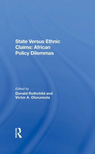 Book cover of: State Versus Ethnic Claims. By: Donald Rothchild
