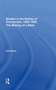 Book cover of: Studies In The History Of Transjordan, 19201949. By: Uriel Dann