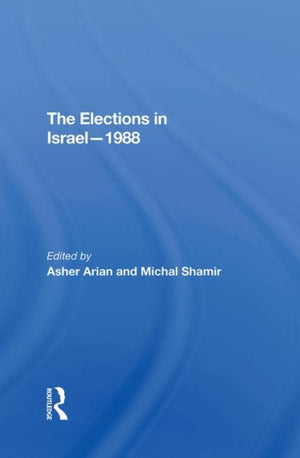 Elections In Israel1988