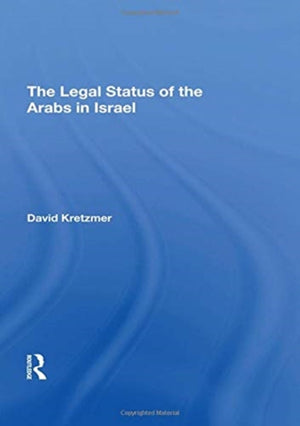 The Legal Status Of The Arabs In Israel