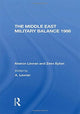 Book cover of: Middle East Military Balance 1986. By: Aharon Levran