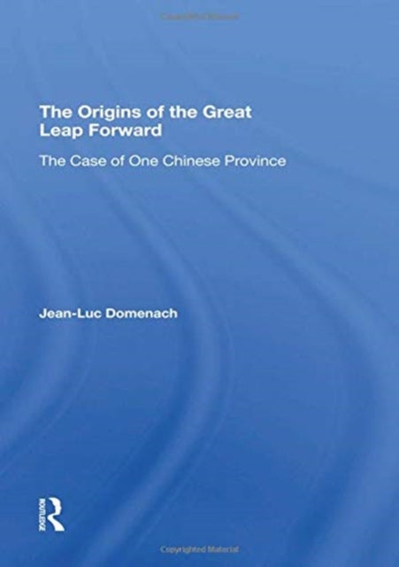 Book cover of: Origins Of The Great Leap Forward