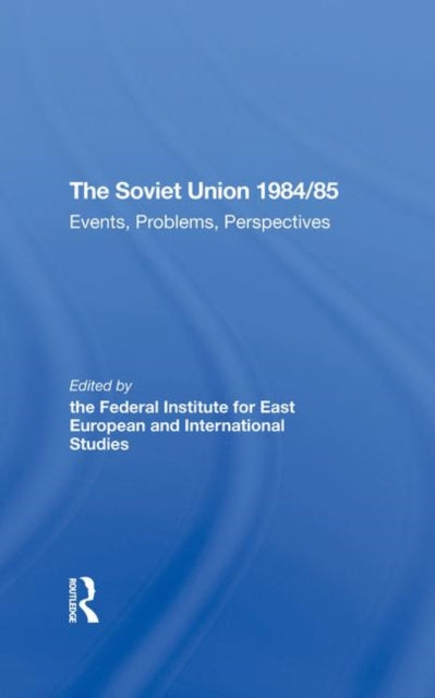 Book cover of: Soviet Union 1984/85