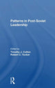 Book cover of: Patterns In Postsoviet Leadership. By: Timothy J. Colton