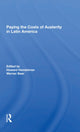 Book cover of: Paying The Costs Of Austerity In Latin America. By: Howard Handelman
