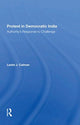Book cover of: Protest In Democratic India. By: Leslie J. Calman