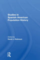 Book cover of: Studies In Spanish-American Population History. By: David J Robinson