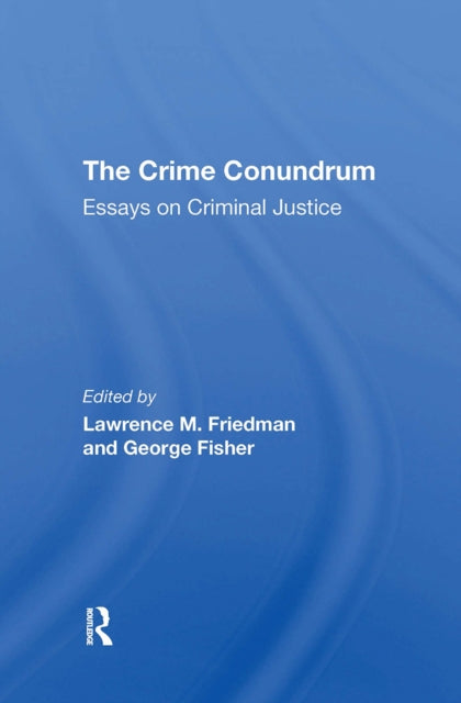 Book cover of: Crime Conundrum