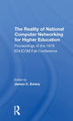 Book cover of: Reality Of National Computer Networking For Higher Education. By: James Emery