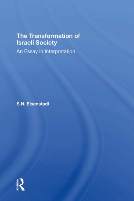 Book cover of: Transformation Of Israeli Society