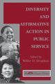 Book cover of: Diversity And Affirmative Action In Public Service. By: Walter Broadnax