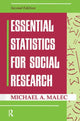 Book cover of: Essential Statistics For Social Research. By: Michael Malec
