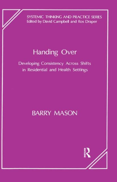 Book cover of: Handing Over. By: Barry Mason
