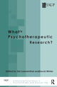 Book cover of: What is Psychotherapeutic Research?. By: Del Loewenthal