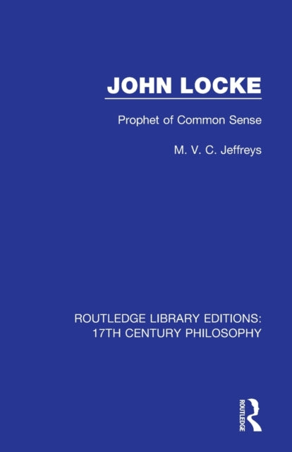Book cover of: John Locke. By: M. V. C. Jeffreys
