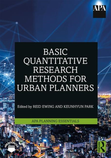 Book cover of: Basic Quantitative Research Methods for Urban Planners. By: Reid Ewing