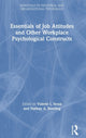Book cover of: Essentials of Job Attitudes and Other Workplace Psychological Constructs. By: Valerie I. Sessa