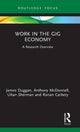Book cover of: Work in the Gig Economy. By: James Duggan