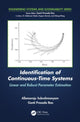 Book cover of: Identification of Continuous-Time Systems. By: Allamaraju Subrahmanyam