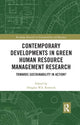 Book cover of: Contemporary Developments in Green Human Resource Management Research. By: Douglas W. S. Renwick