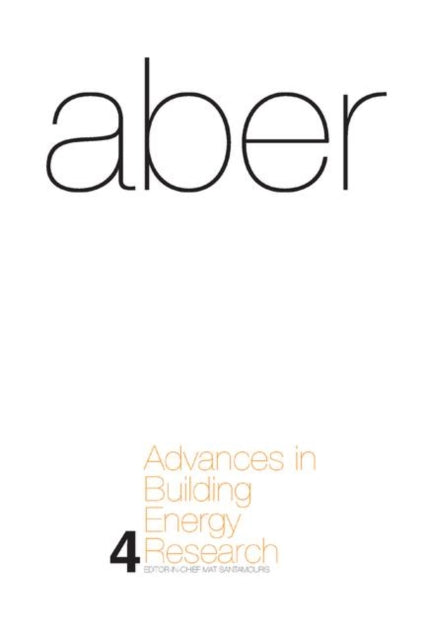 Book cover of: Advances in Building Energy Research. By: M. Santamouris