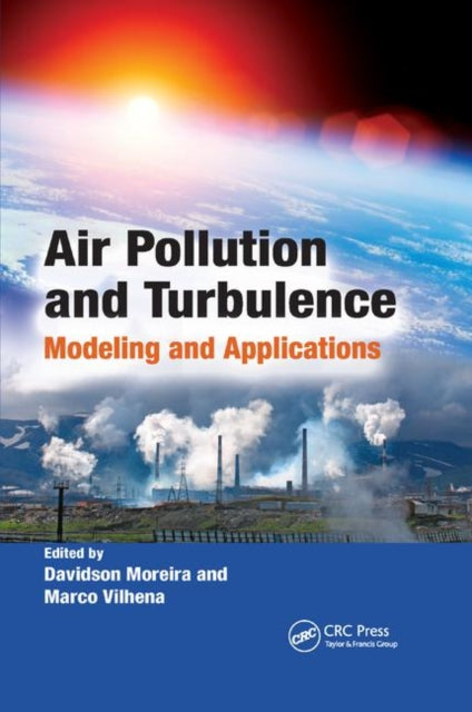 Book cover of: Air Pollution and Turbulence. By: Davidson Moreira