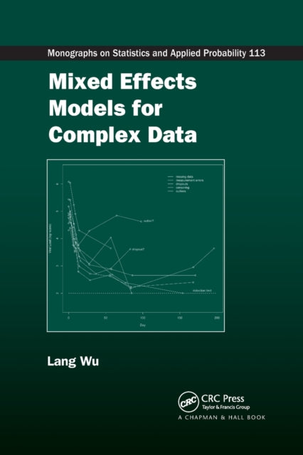 Book cover of: Mixed Effects Models for Complex Data. By: Lang Wu