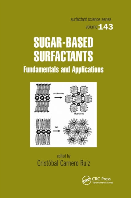 Book cover of: Sugar-Based Surfactants. By: Cristóbal Carnero Ruiz
