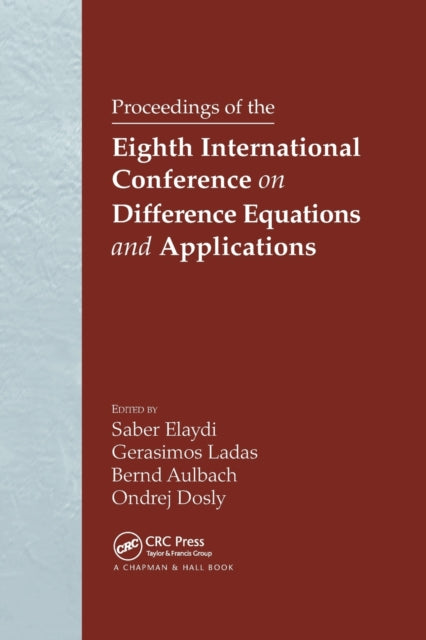 Proceedings of the Eighth International Conference on Difference Equations and Applications
