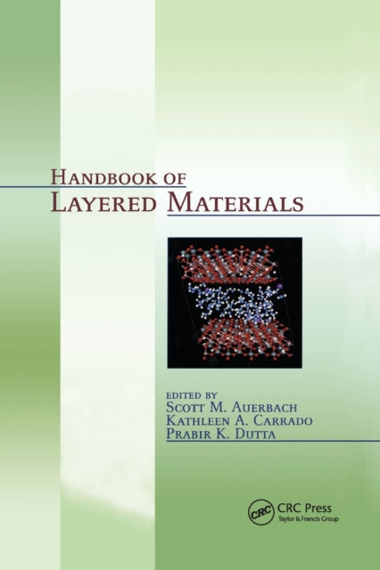 Book cover of: Handbook of Layered Materials. By: Scott M. Auerbach