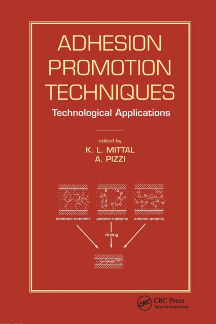 Book cover of: Adhesion Promotion Techniques. By: K. L. Mittal