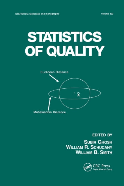 Book cover of: Statistics of Quality. By: Subir Ghosh