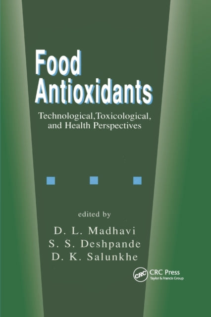 Book cover of: Food Antioxidants. By: D. L. Madhavi