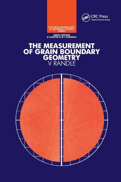 Book cover of: Measurement of Grain Boundary Geometry. By: V. Randle