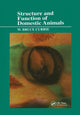 Book cover of: Structure and Function of Domestic Animals. By: W. Bruce Currie