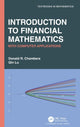 Book cover of: Introduction to Financial Mathematics. By: Donald R. Chambers