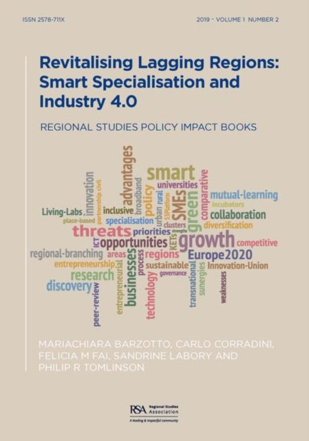 Book cover of: Revitalising Lagging Regions. By: Mariachiara Barzotto