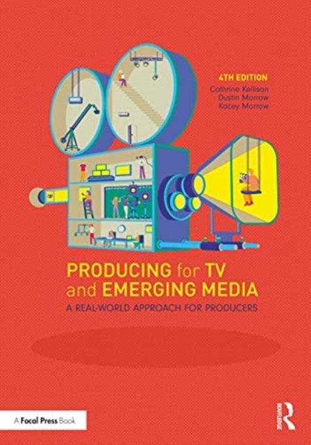 Book cover of: Producing for TV and Emerging Media. By: Dustin Morrow