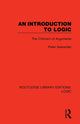 Book cover of: Introduction to Logic. By: Peter Alexander