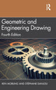 Book cover of: Geometric and Engineering Drawing. By: K. Morling