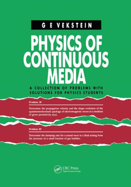 Book cover of: Physics of Continuous Media