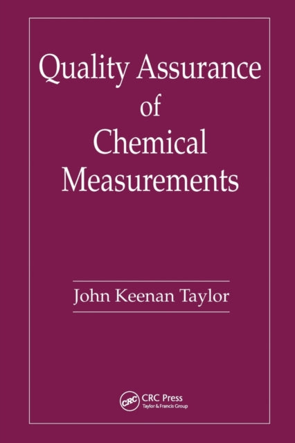 Book cover of: Quality Assurance of Chemical Measurements