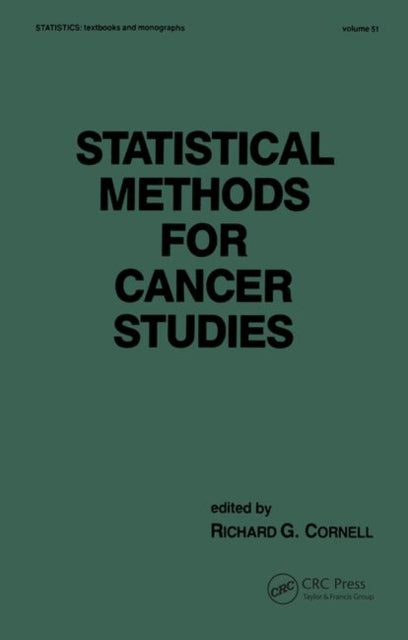 Book cover of: Statistical Methods for Cancer Studies